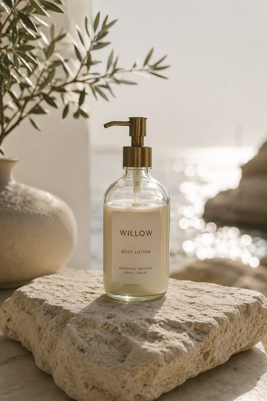 Willow product by the beach