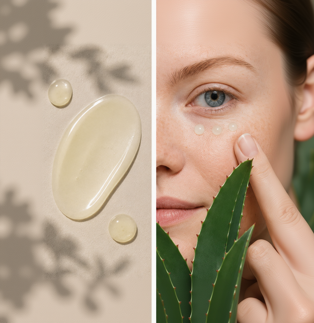 Willow retinol alternative eye serum in a dropper bottle for hydration and smoother-looking under-eyes.