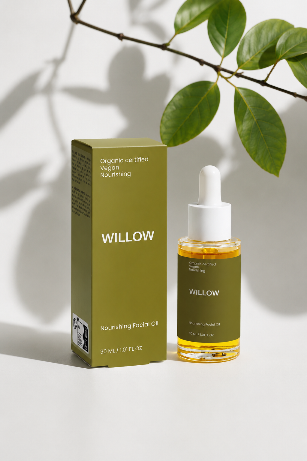 luxurious Facial Oil, crafted with a rich blend of 11 organic-certified oils and plant extracts to help restore softness, glow, and vitality.