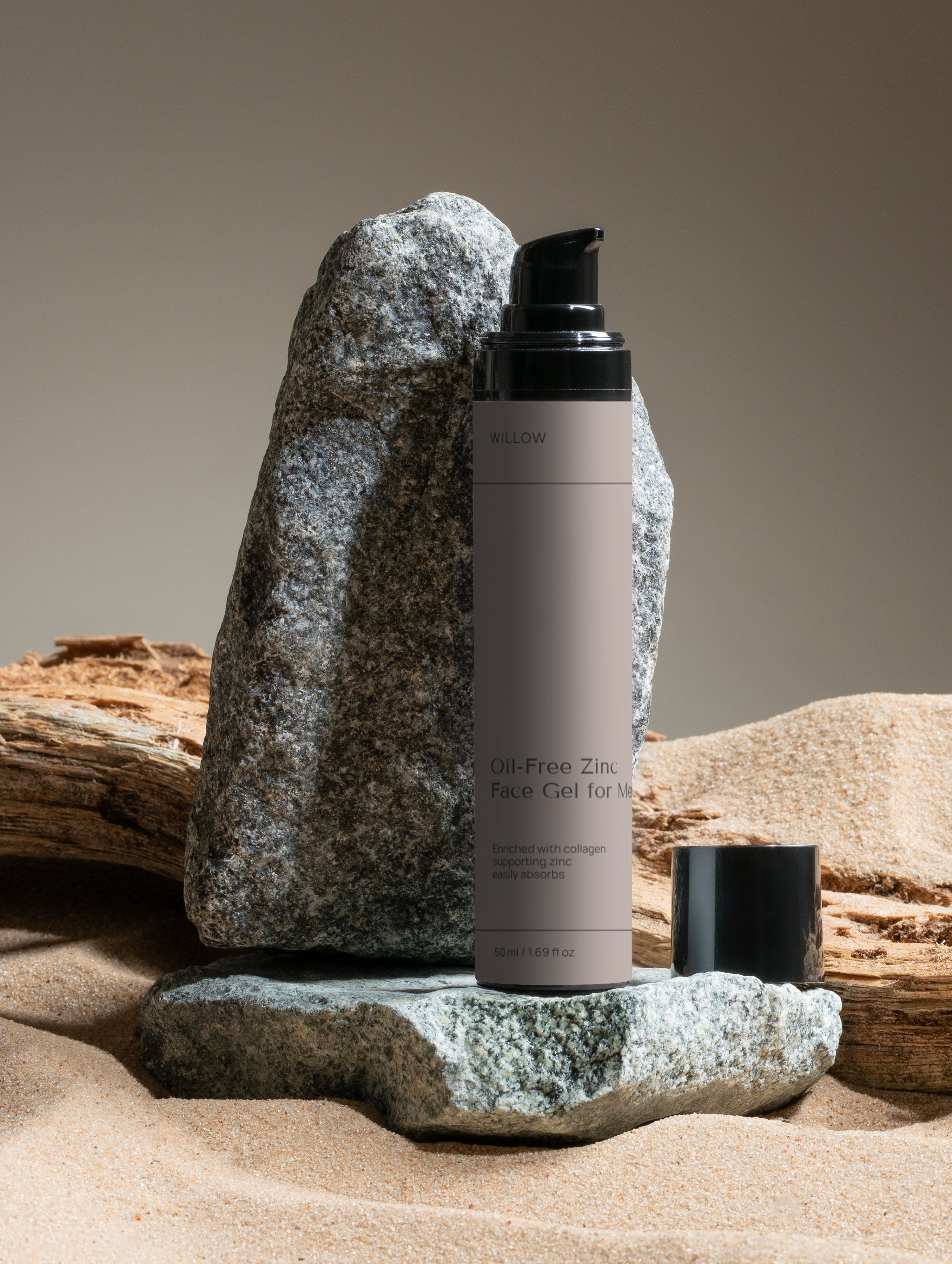 Oil-Free Zinc Face Gel for Men